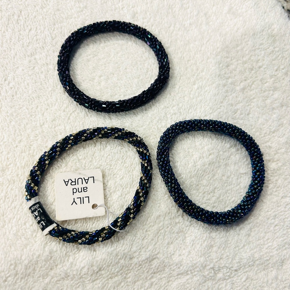 Set of 3 Lily and Laura Bracelets - Picture 2 of 5